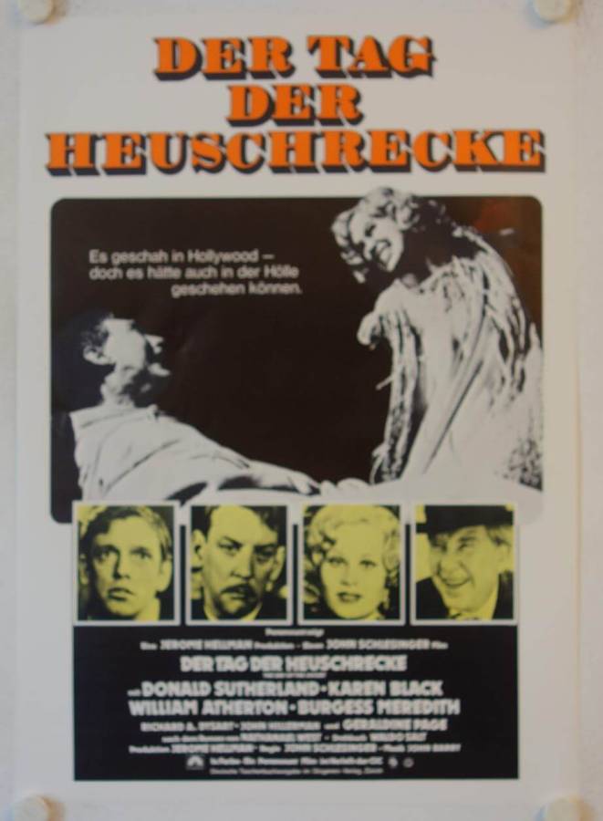 Der Tag der Heuschrecke originales deutsches Filmplakat